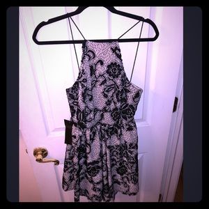 Square Neck Ruffle Dress US 6